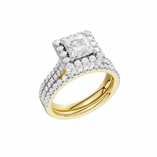 Zanthea Ring | Princess Cut