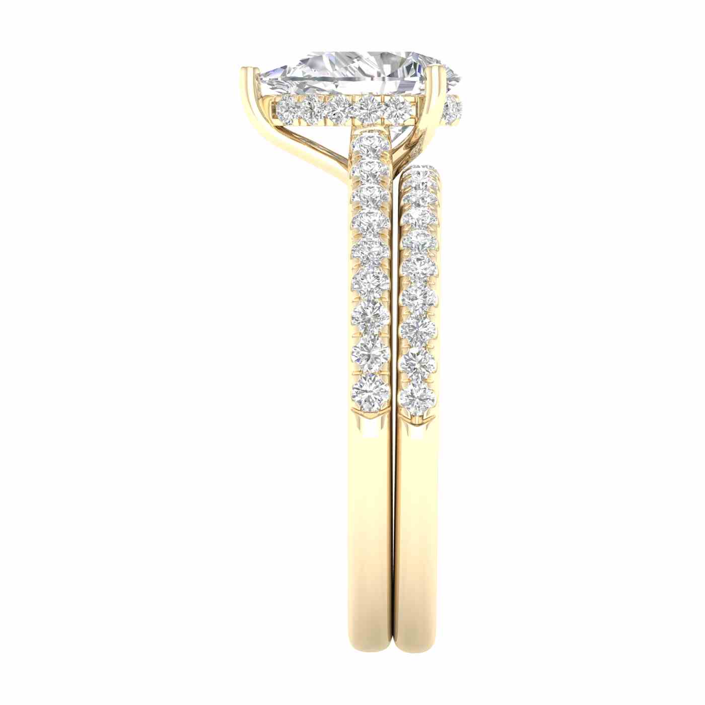 Calista Ring | Pear Cut