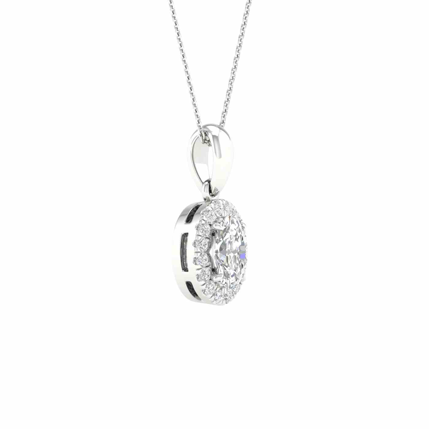 Elysane Pendant | Oval Cut