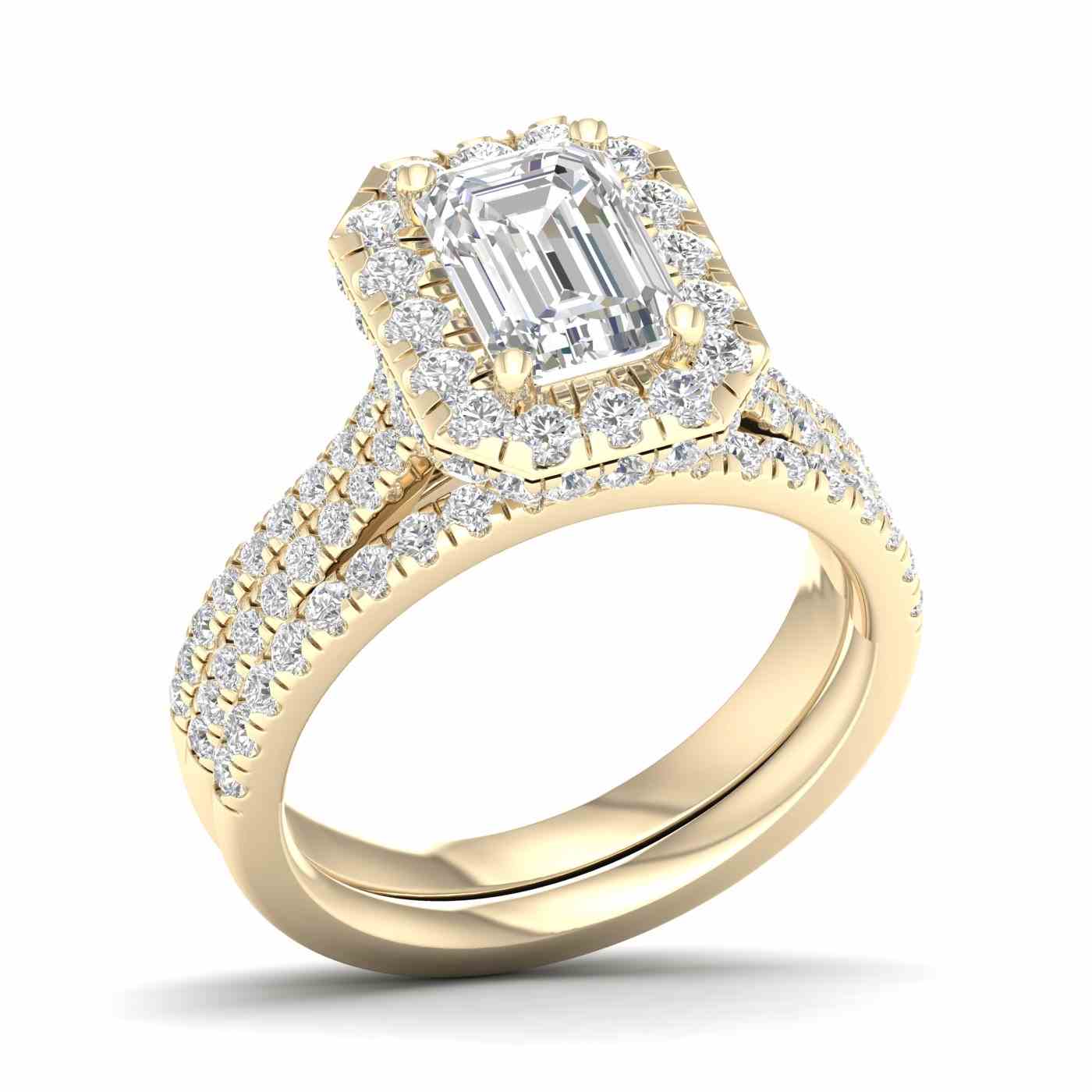 Zanthea Ring | Emerald Cut