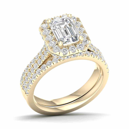 Zanthea Ring | Emerald Cut