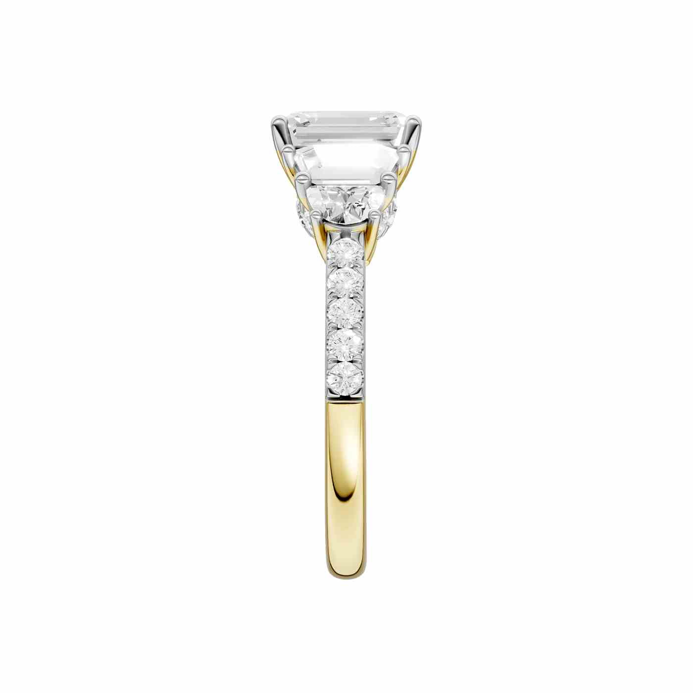 Celestra Ring | Emerald Cut