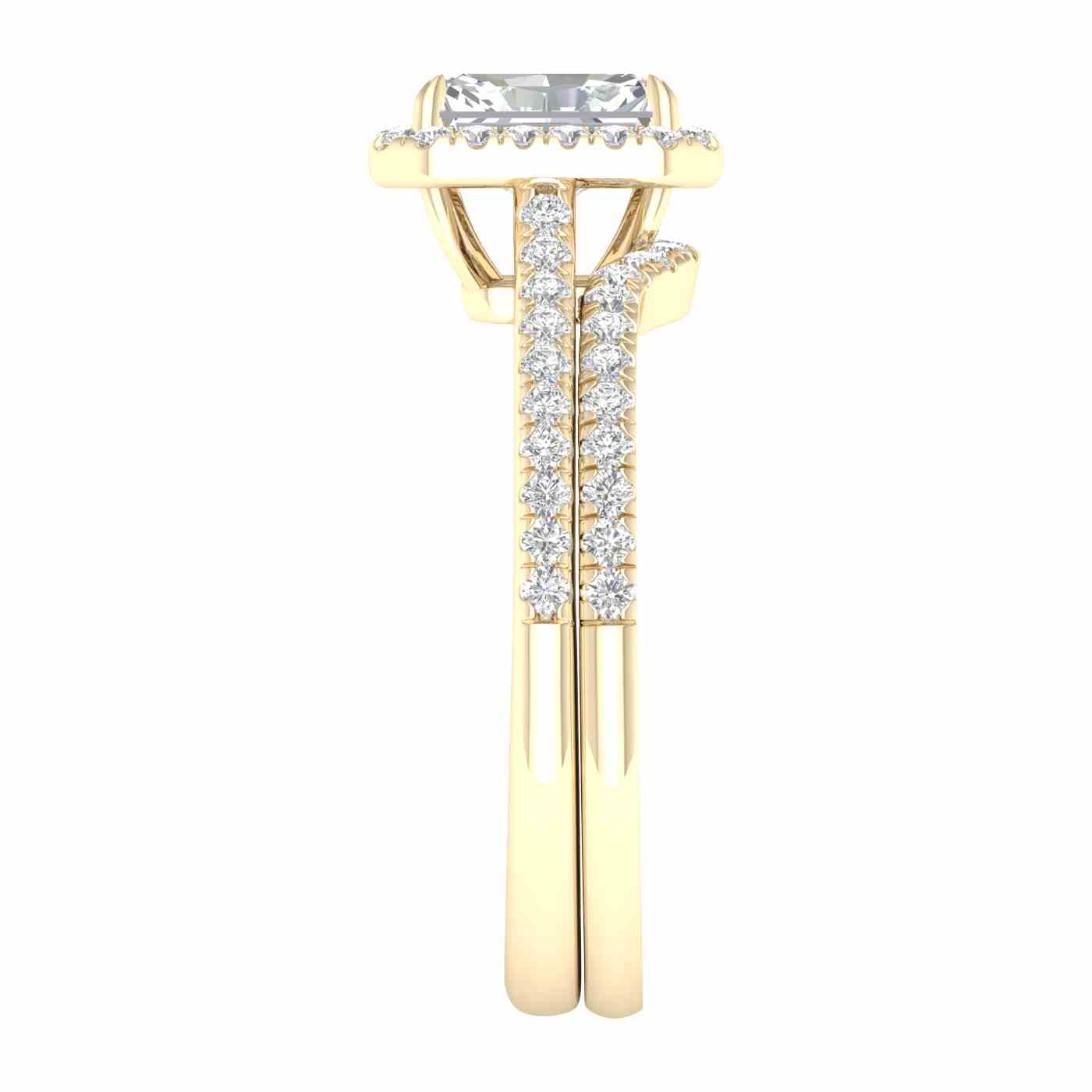 Bellavue Ring | Radiant Cut