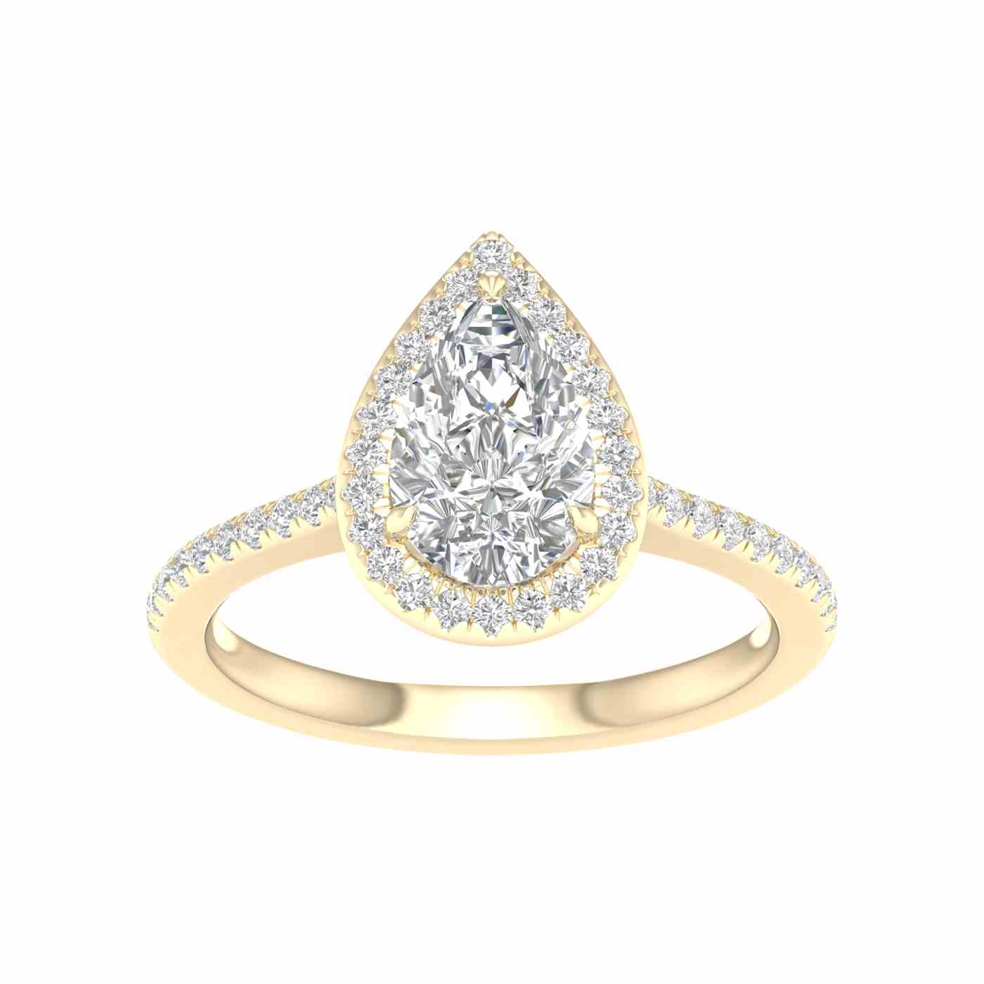 Aravelle Ring | Pear Cut