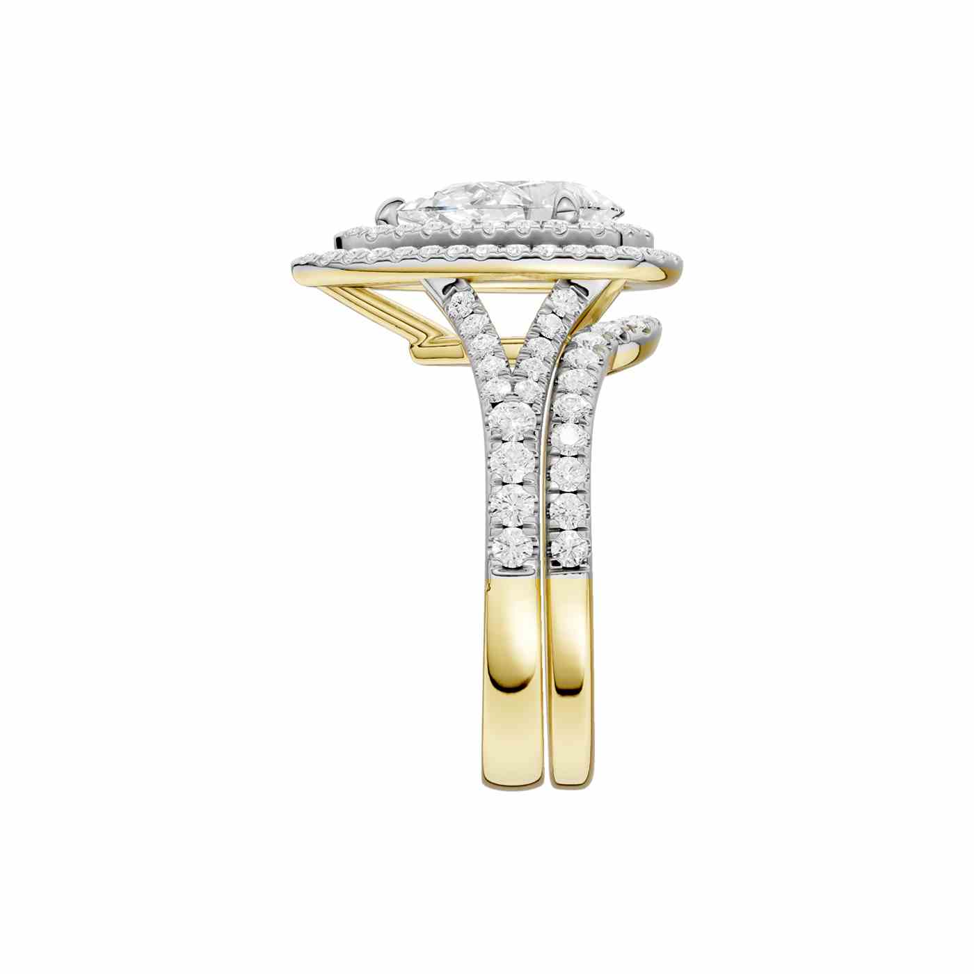 Bellavue Ring | Pear Cut