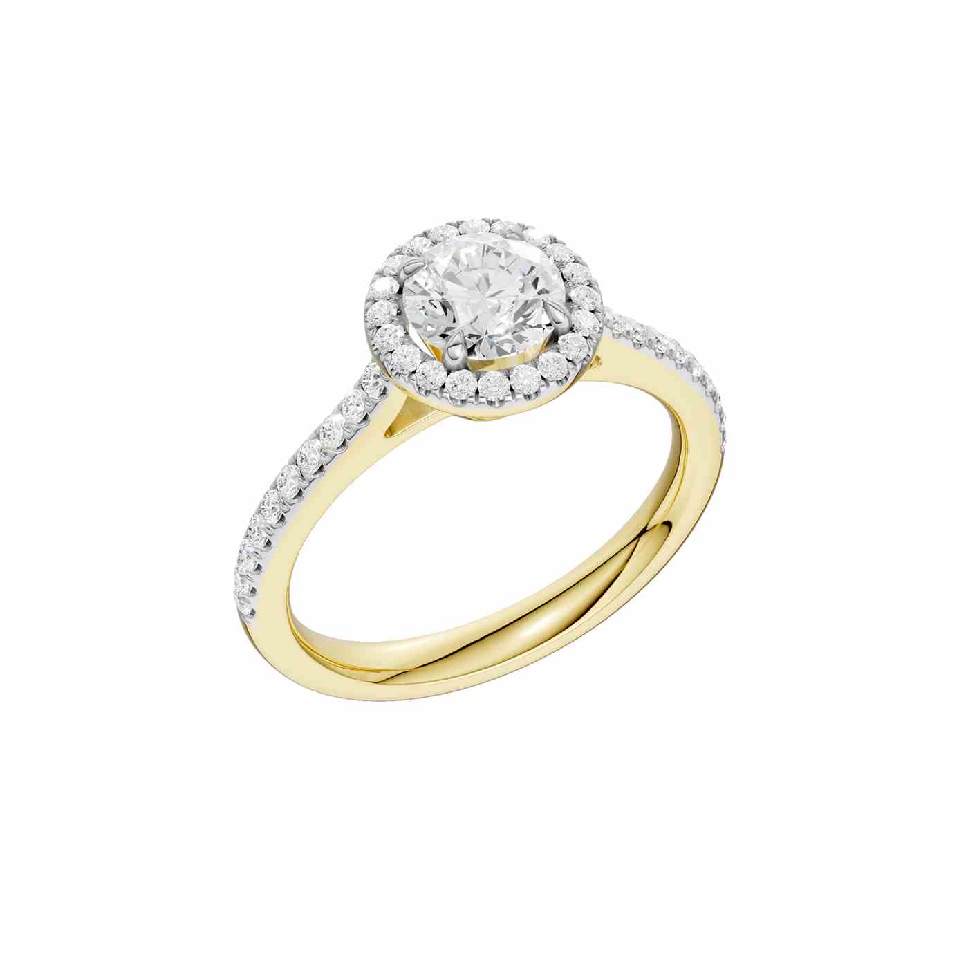 Nivelle Ring | Round Cut