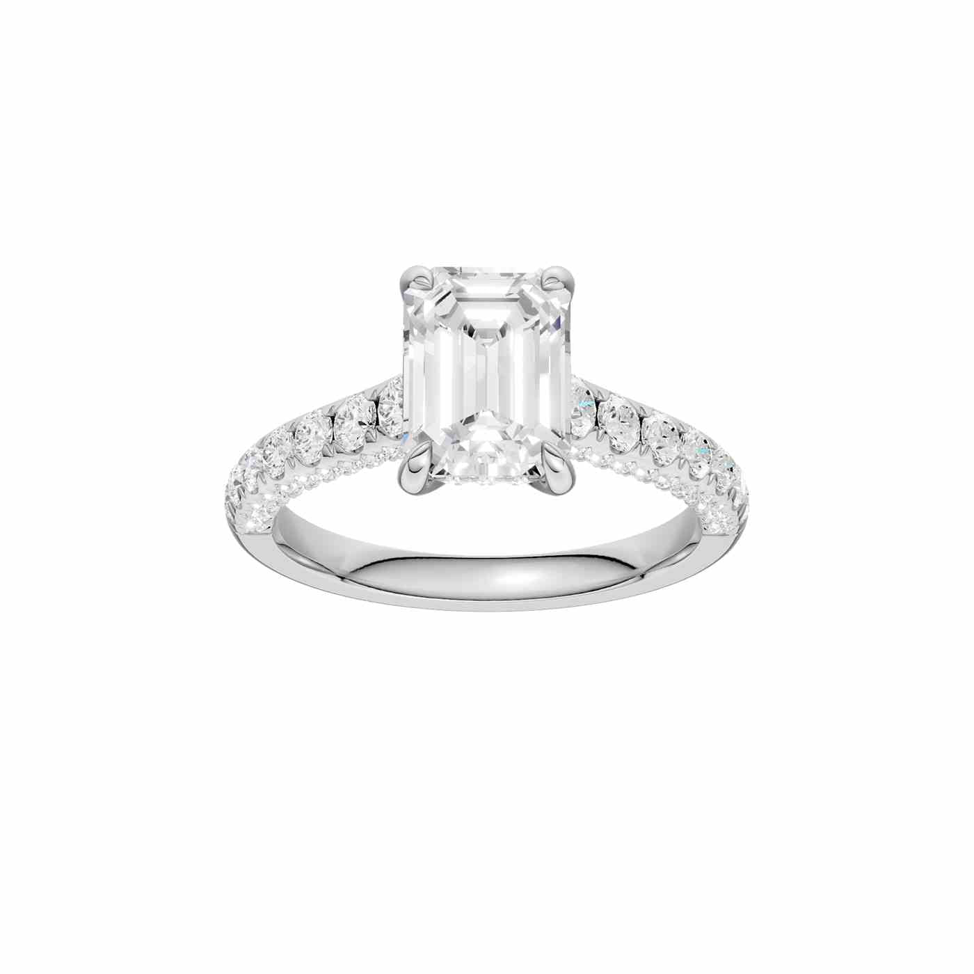 Aureliar Ring | Emerald Cut