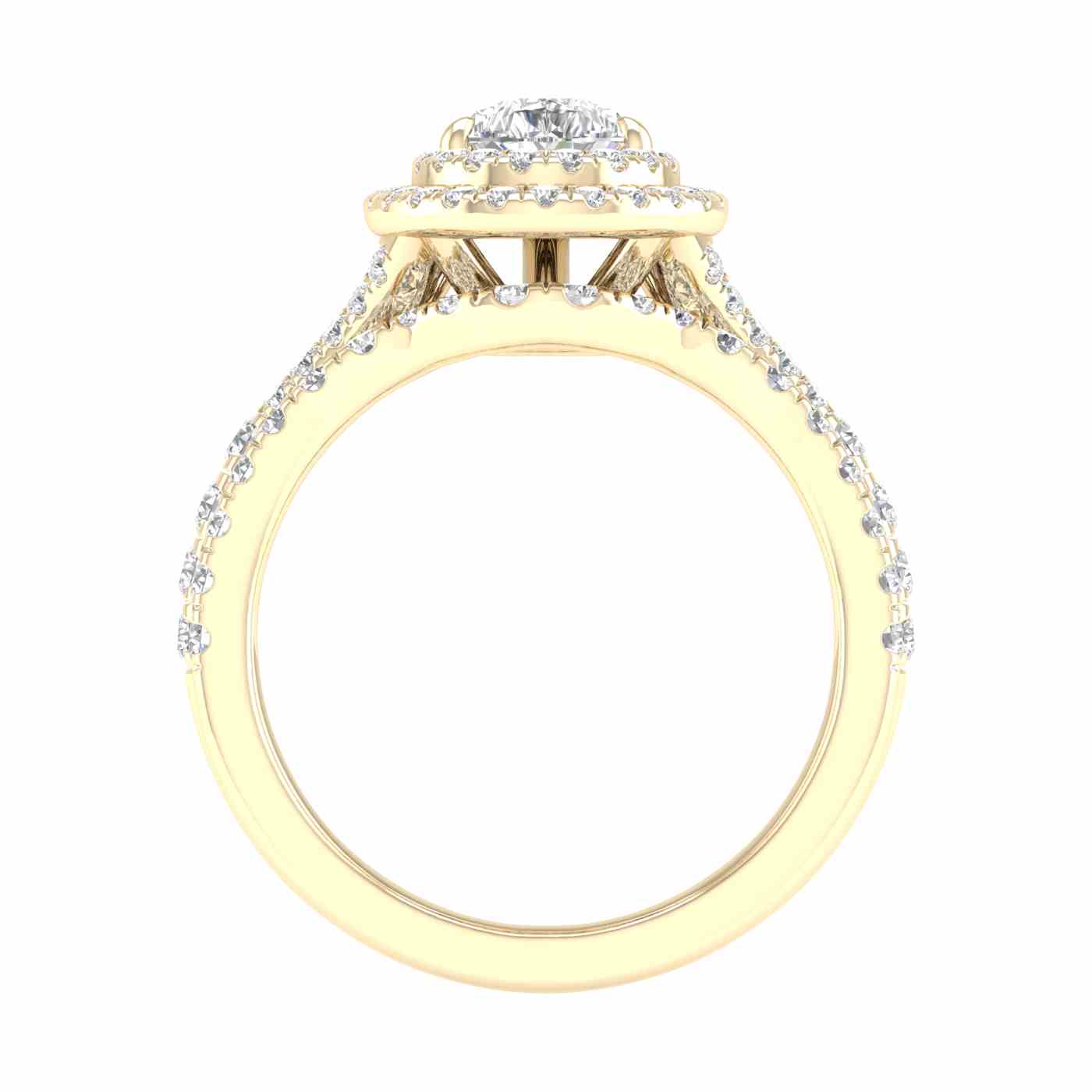 Bellavue Ring | Pear Cut