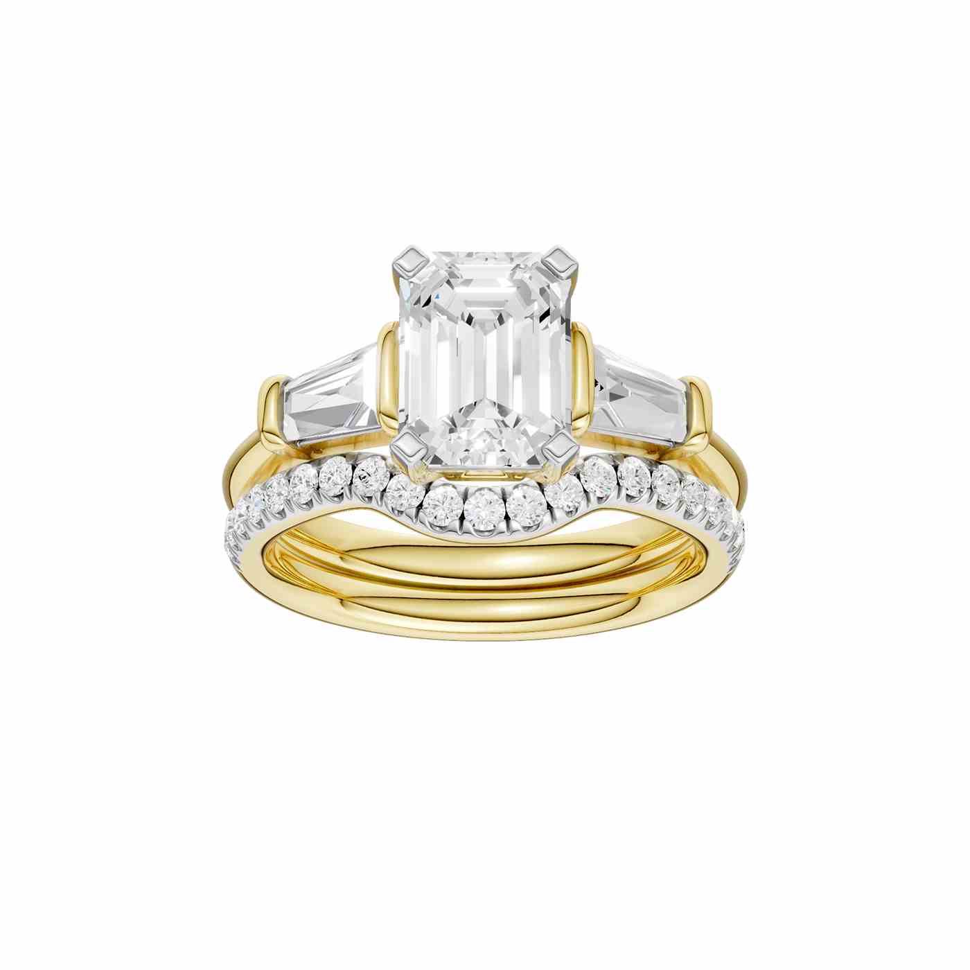 Radiévo Ring | Emerald Cut