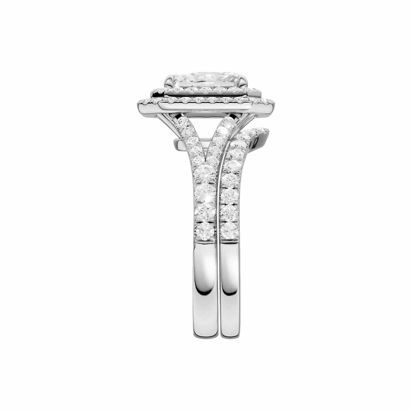 Bellavue Ring | Radiant Cut