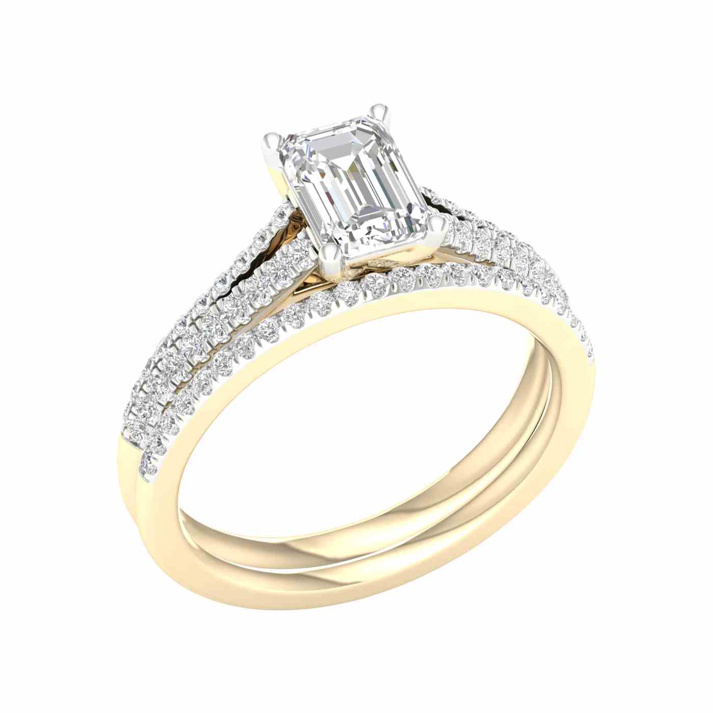 Calista Ring | Emerald Cut