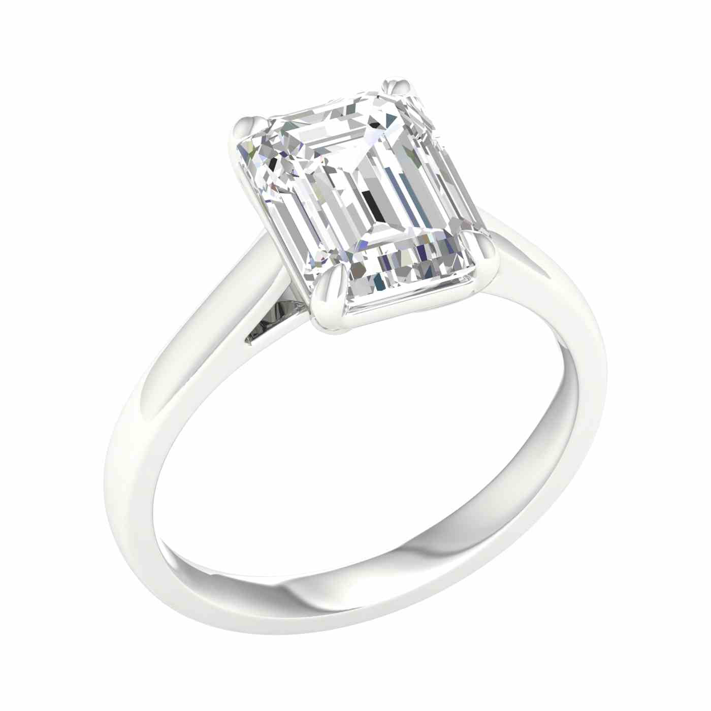 Estellea Ring | Emerald Cut
