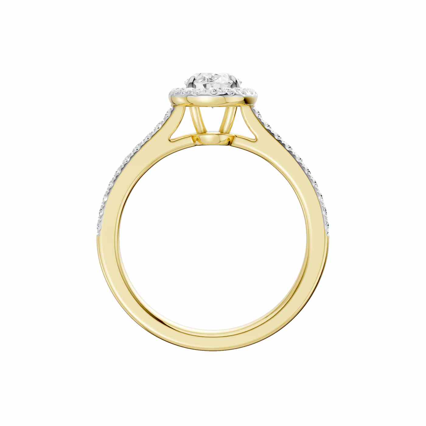 Nivelle Ring | Oval Cut