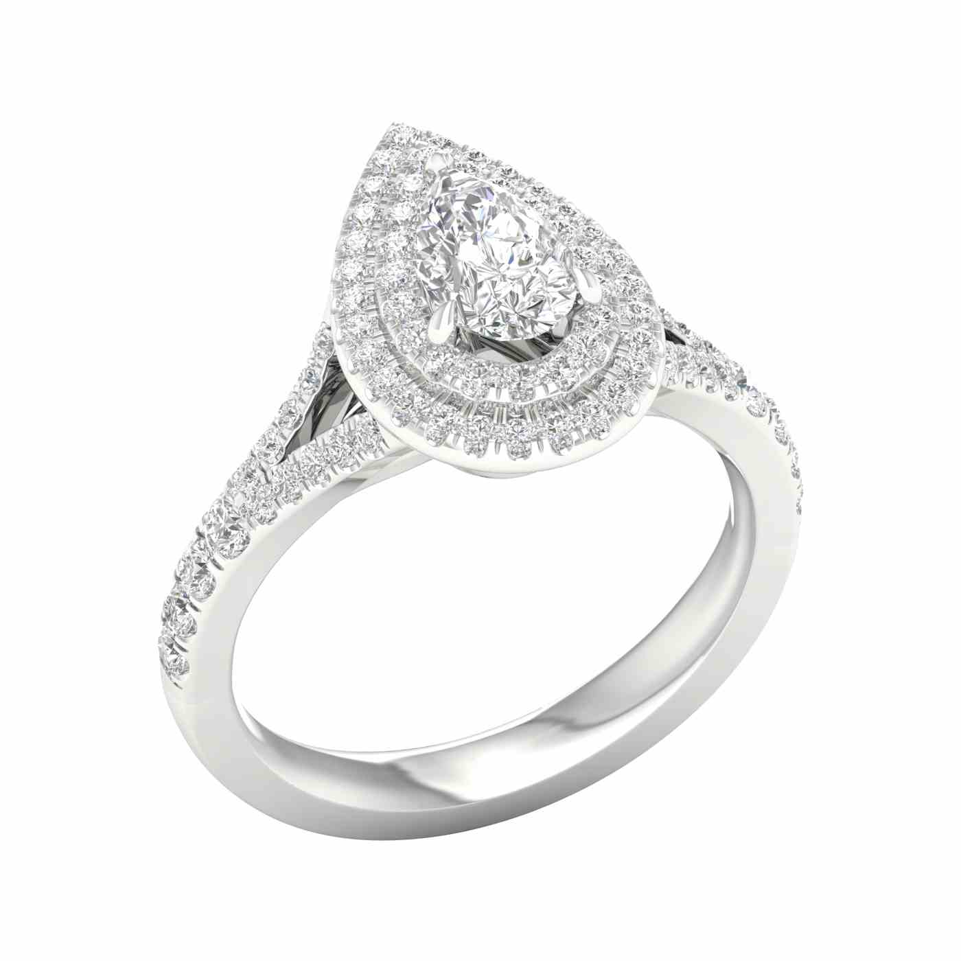 Auréline Ring | Pear Cut