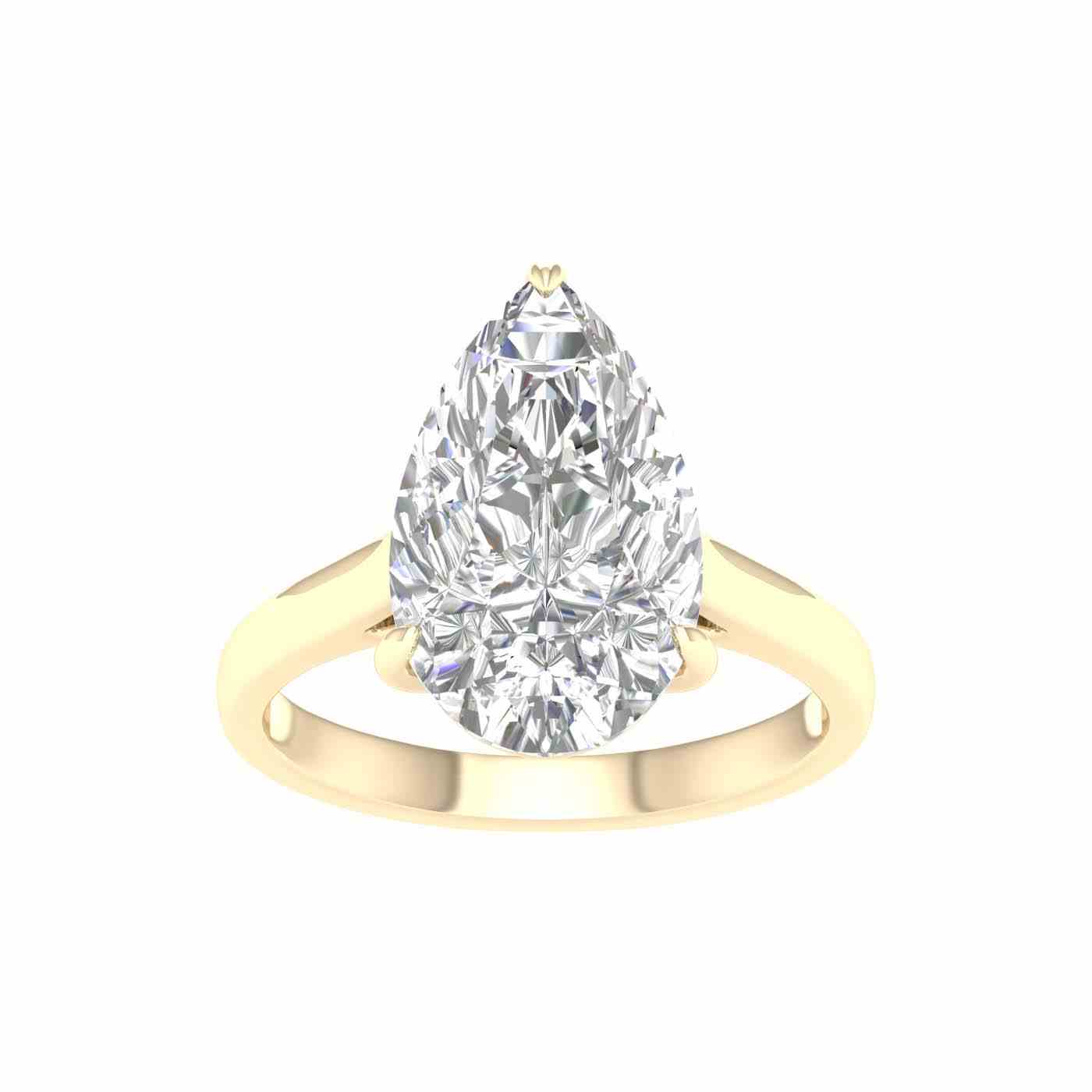 Aureza Ring | Pear Cut