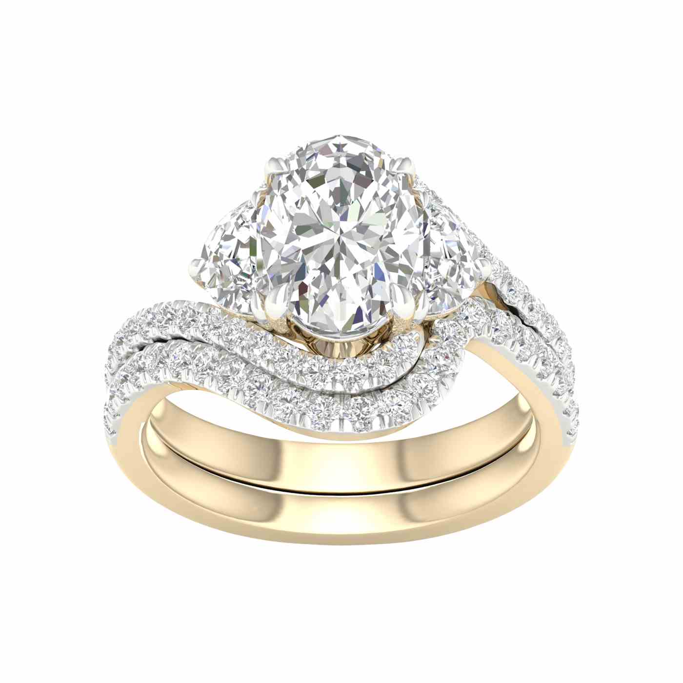 Radiévo Ring | Half Moon Cut