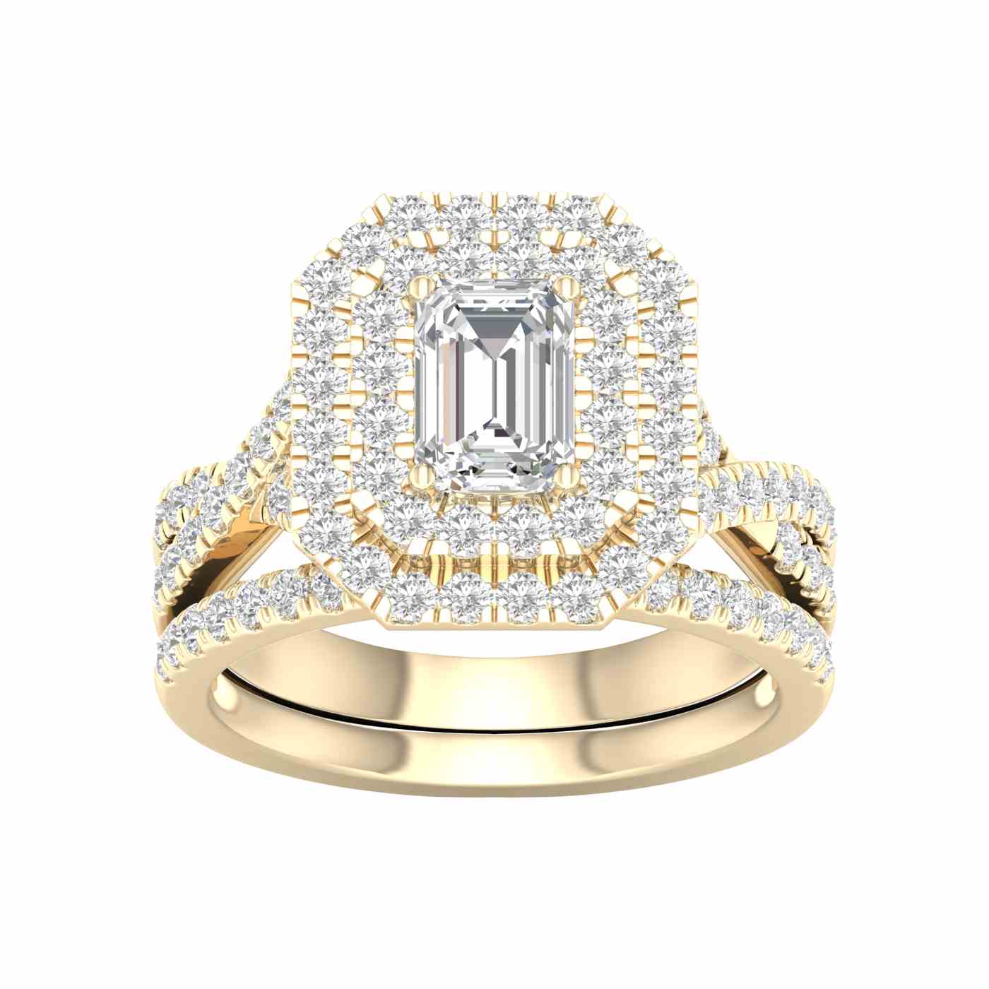 Radiance Ring | Emerald Cut