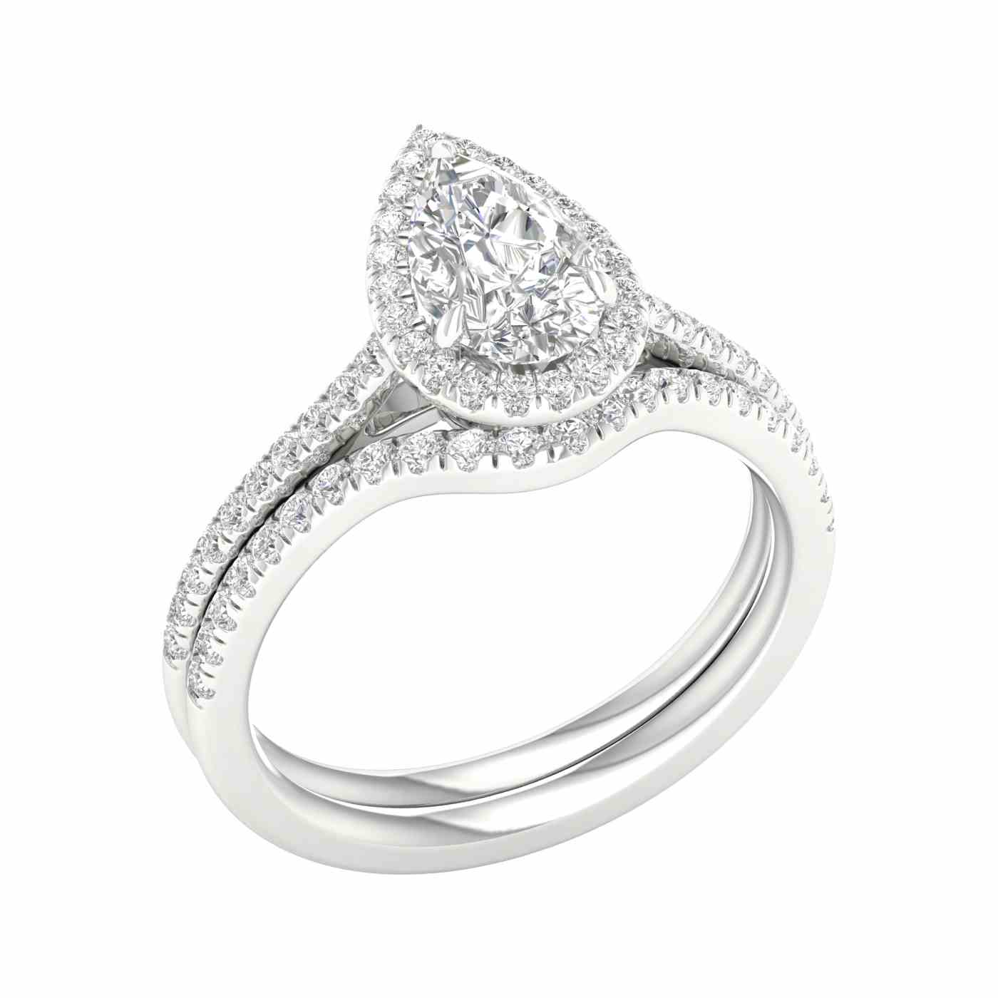 Bellavue Ring | Pear Cut