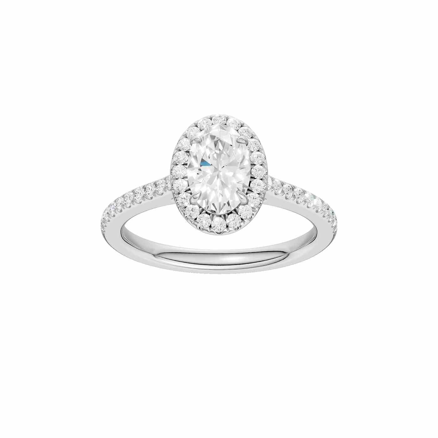 Nivelle Ring | Oval Cut