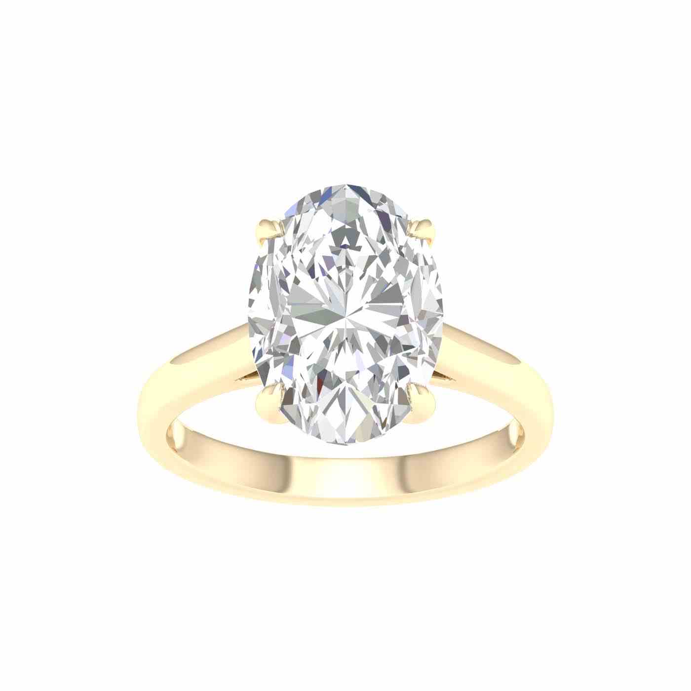 Aureza Ring | Oval Cut
