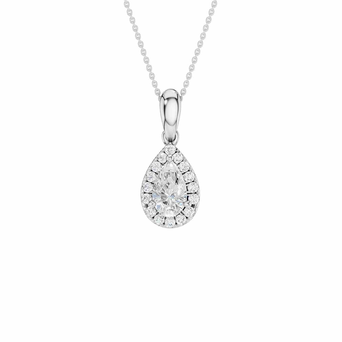 Elysane Pendant | Pear Cut
