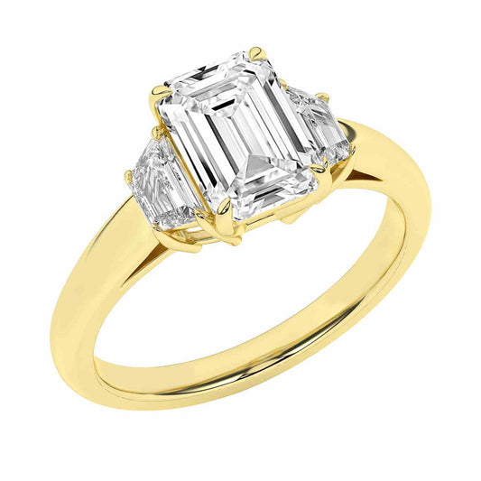 Radiara Ring | Emerald Cut