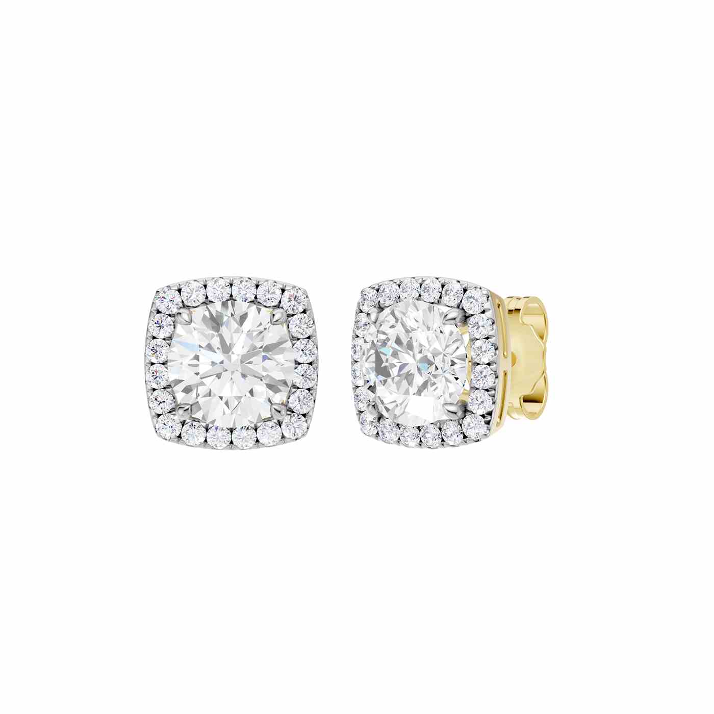 Velisse Earring | Round Cut