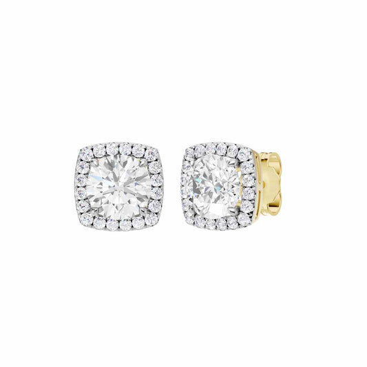 Velisse Earring | Round Cut