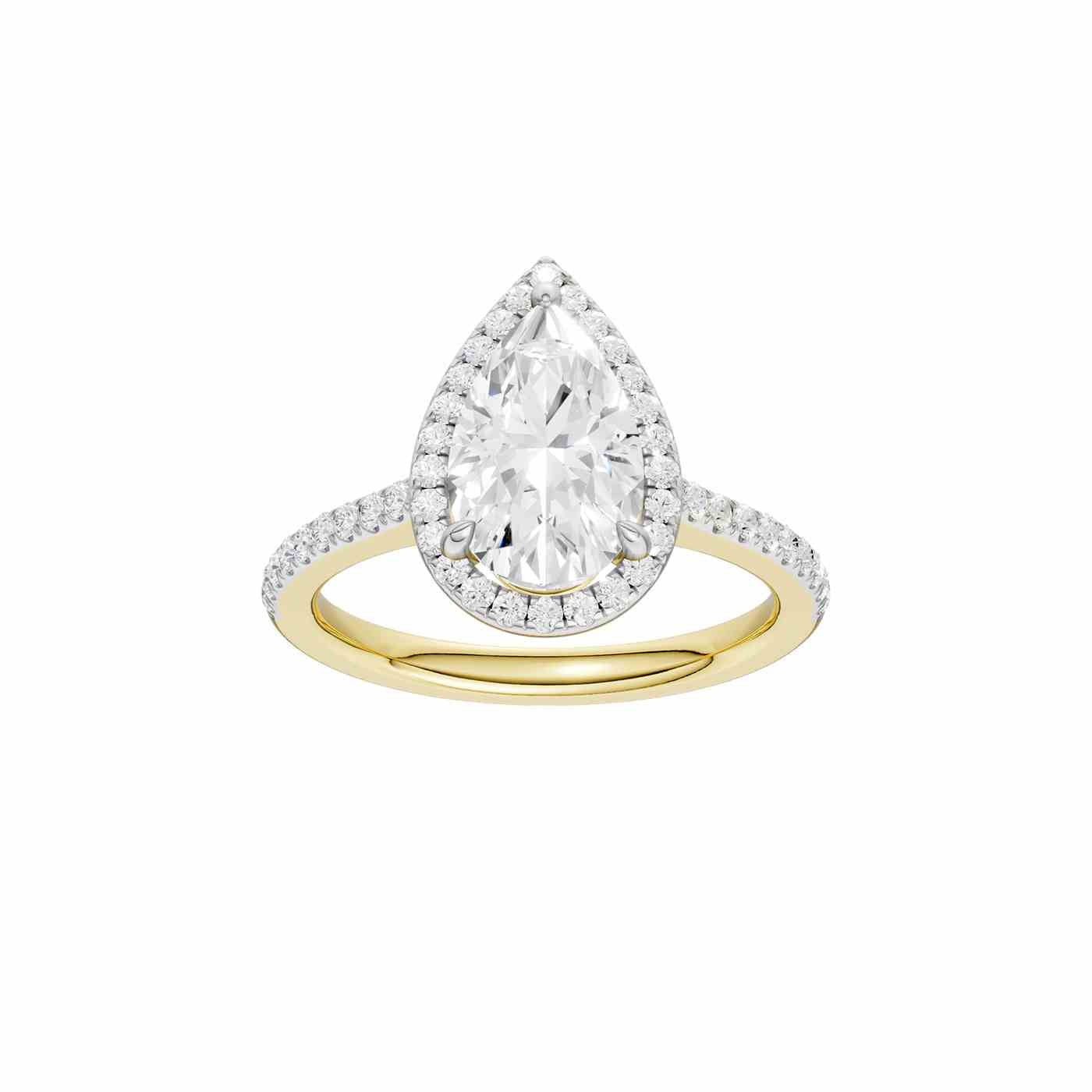 Astarra Ring | Pear Cut