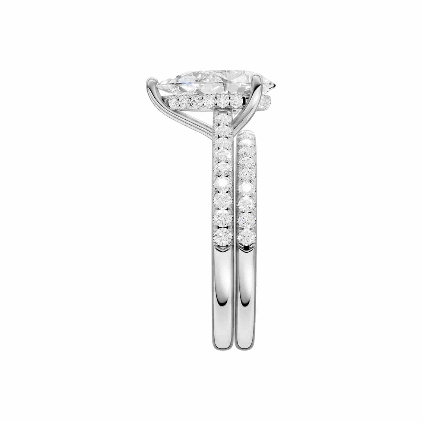 Calista Ring | Pear Cut