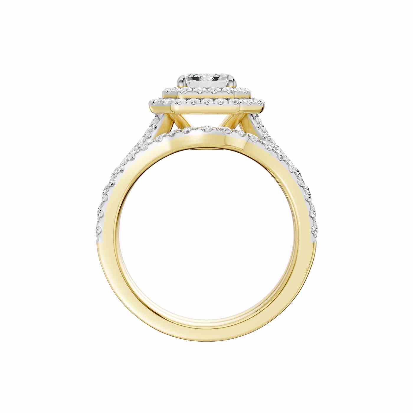 Bellavue Ring | Radiant Cut