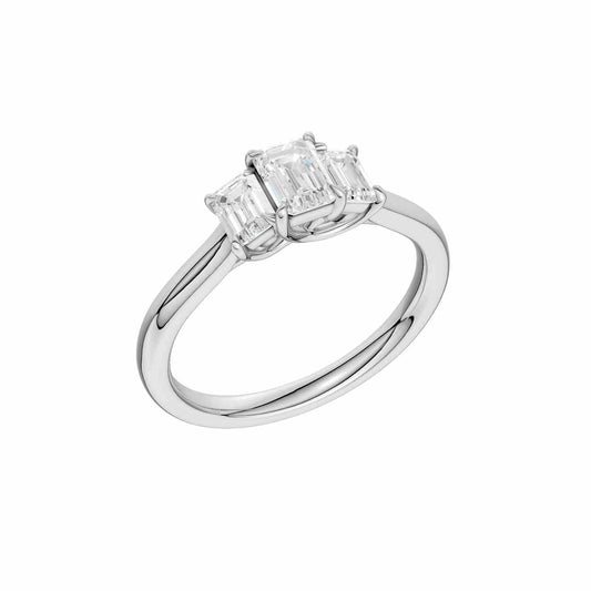 Vesperra Ring | Emerald Cut