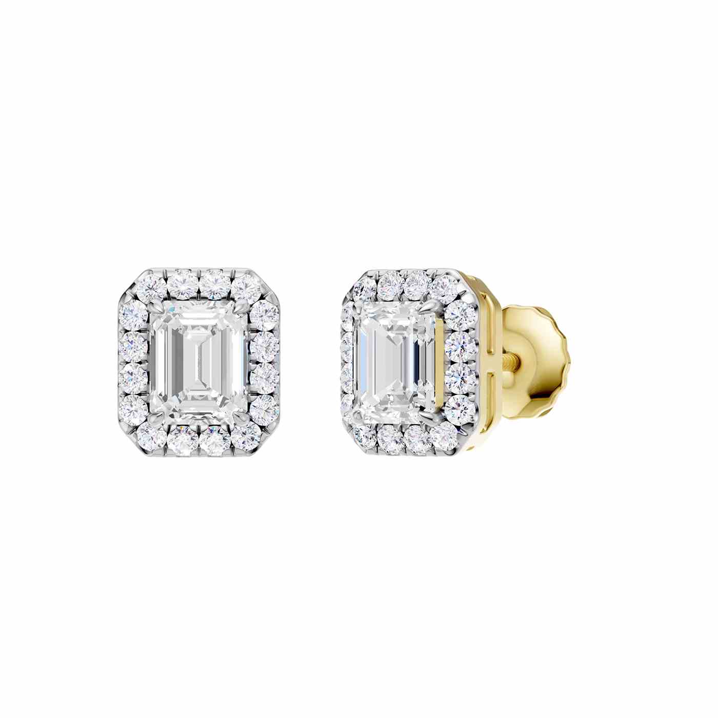 Alurea Earring | Emerald Cut