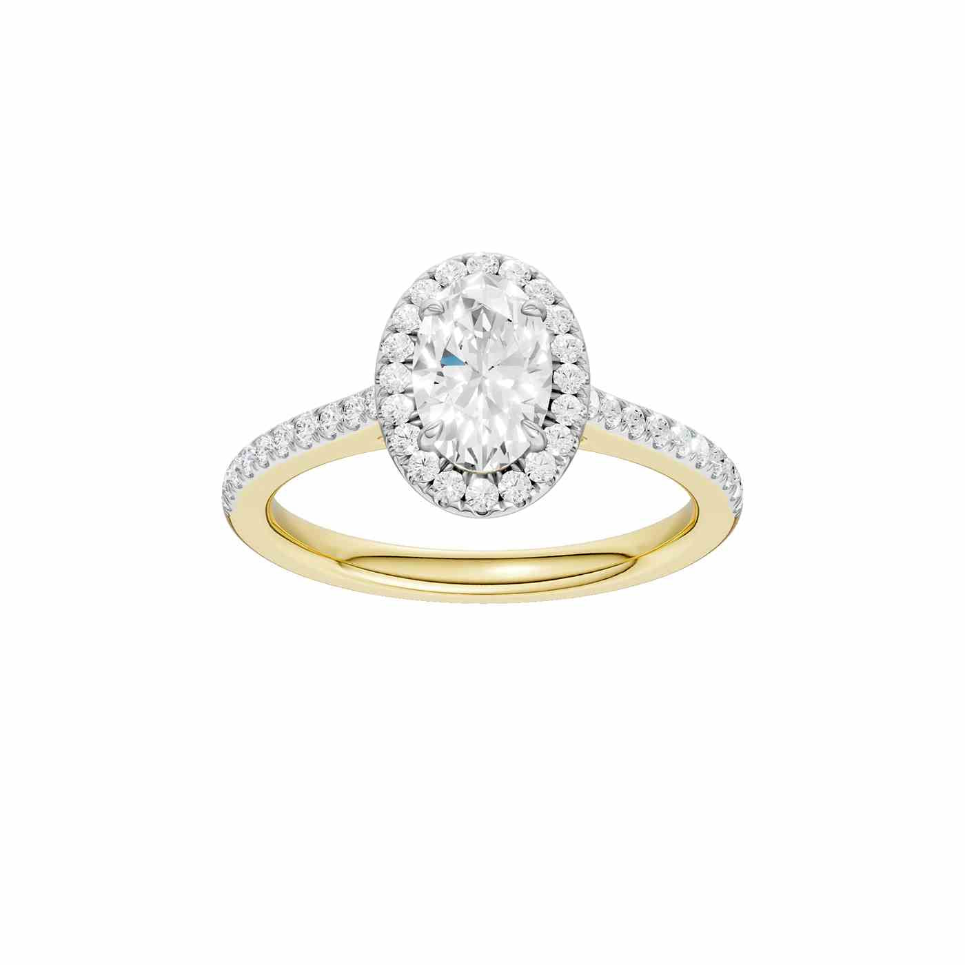 Nivelle Ring | Oval Cut