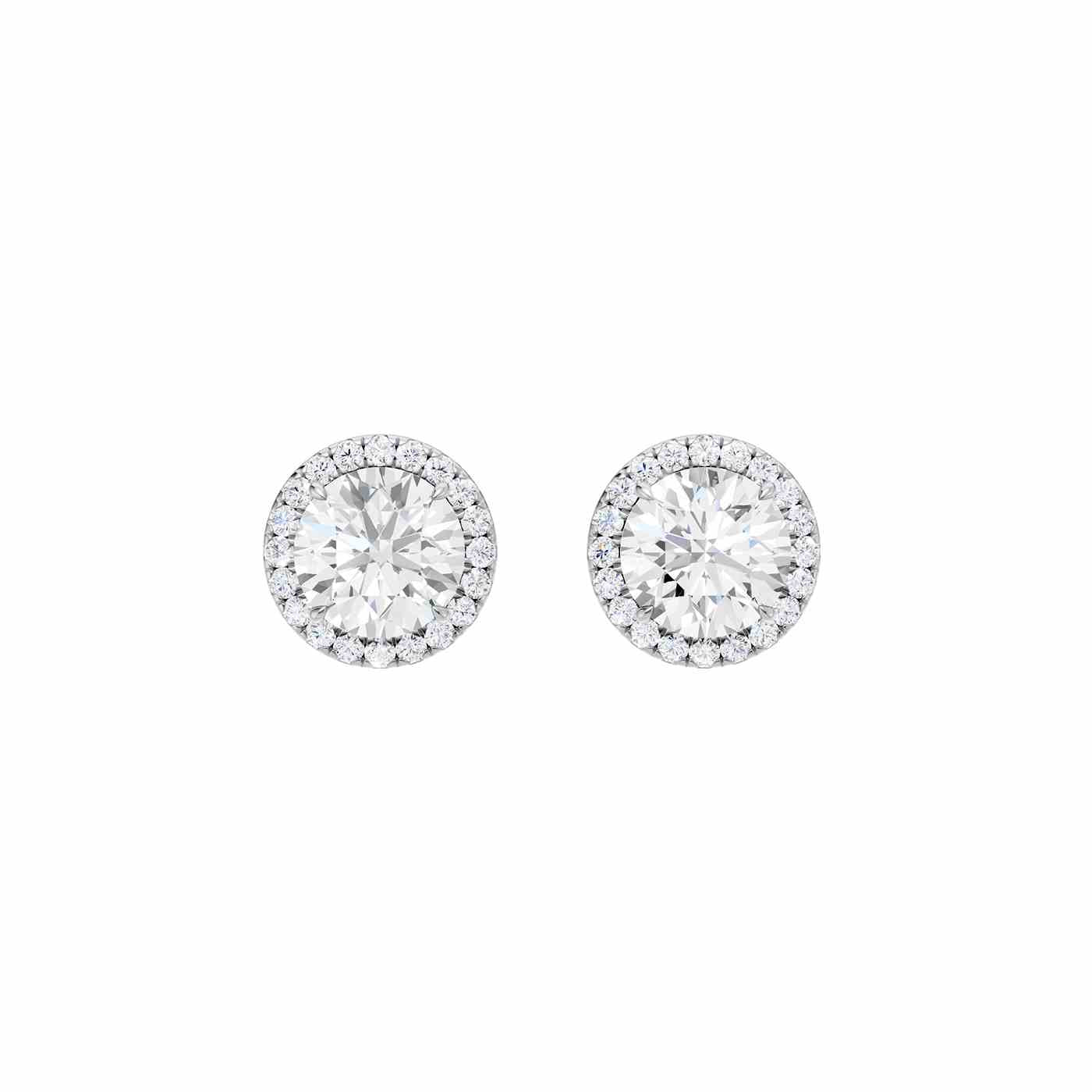 Elance Earring | Round Cut