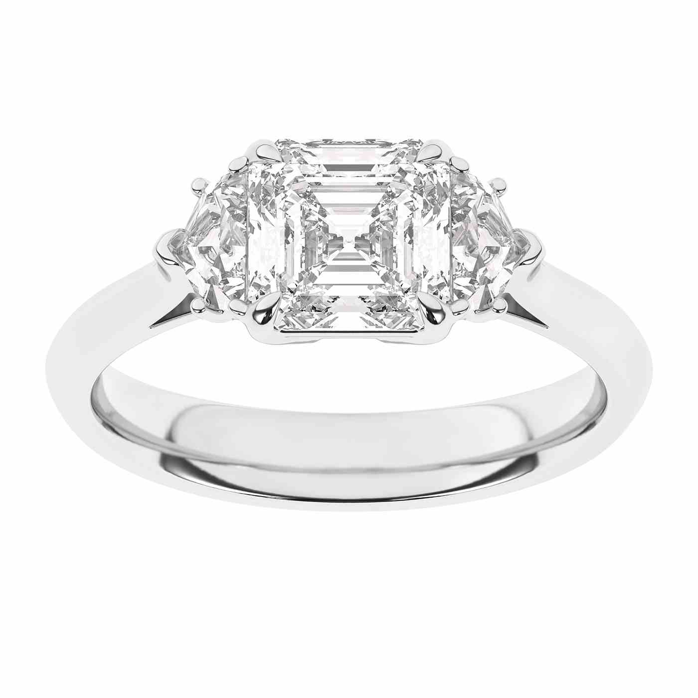 Radiara Ring | Asscher Cut