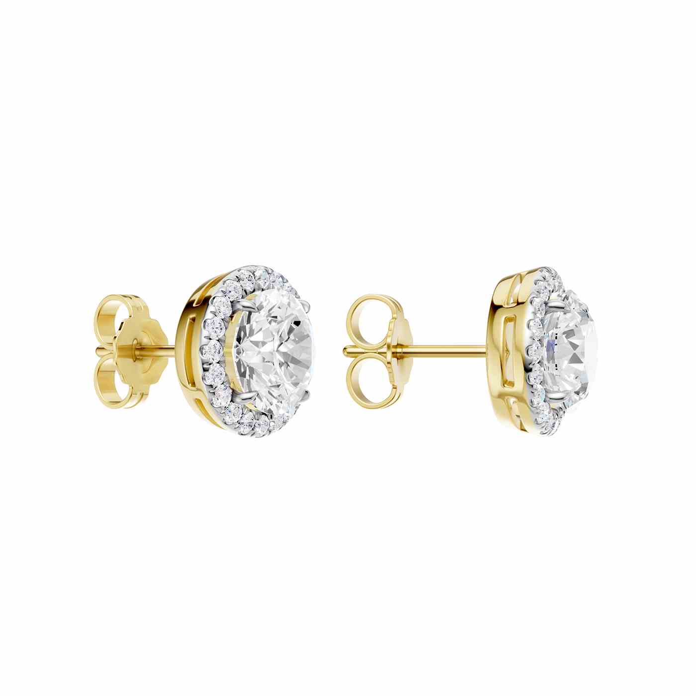 Elance Earring | Round Cut