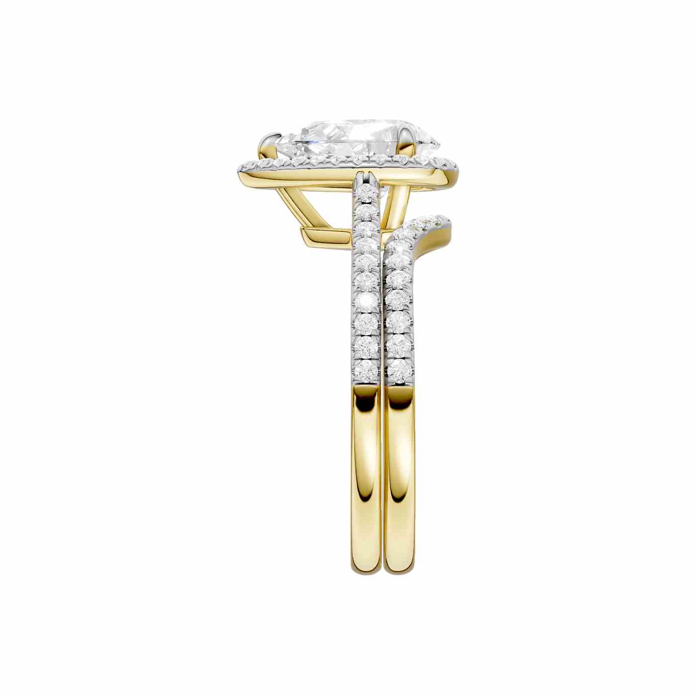 Bellavue Ring | Pear Cut
