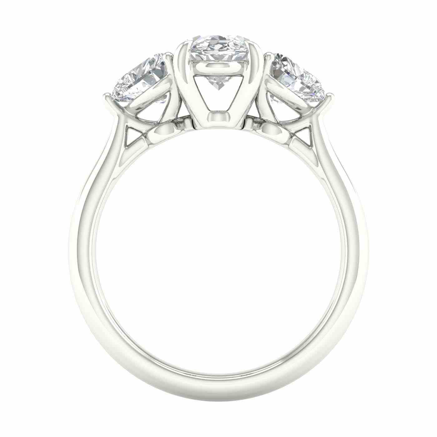 Nivara Ring | Heart Cut