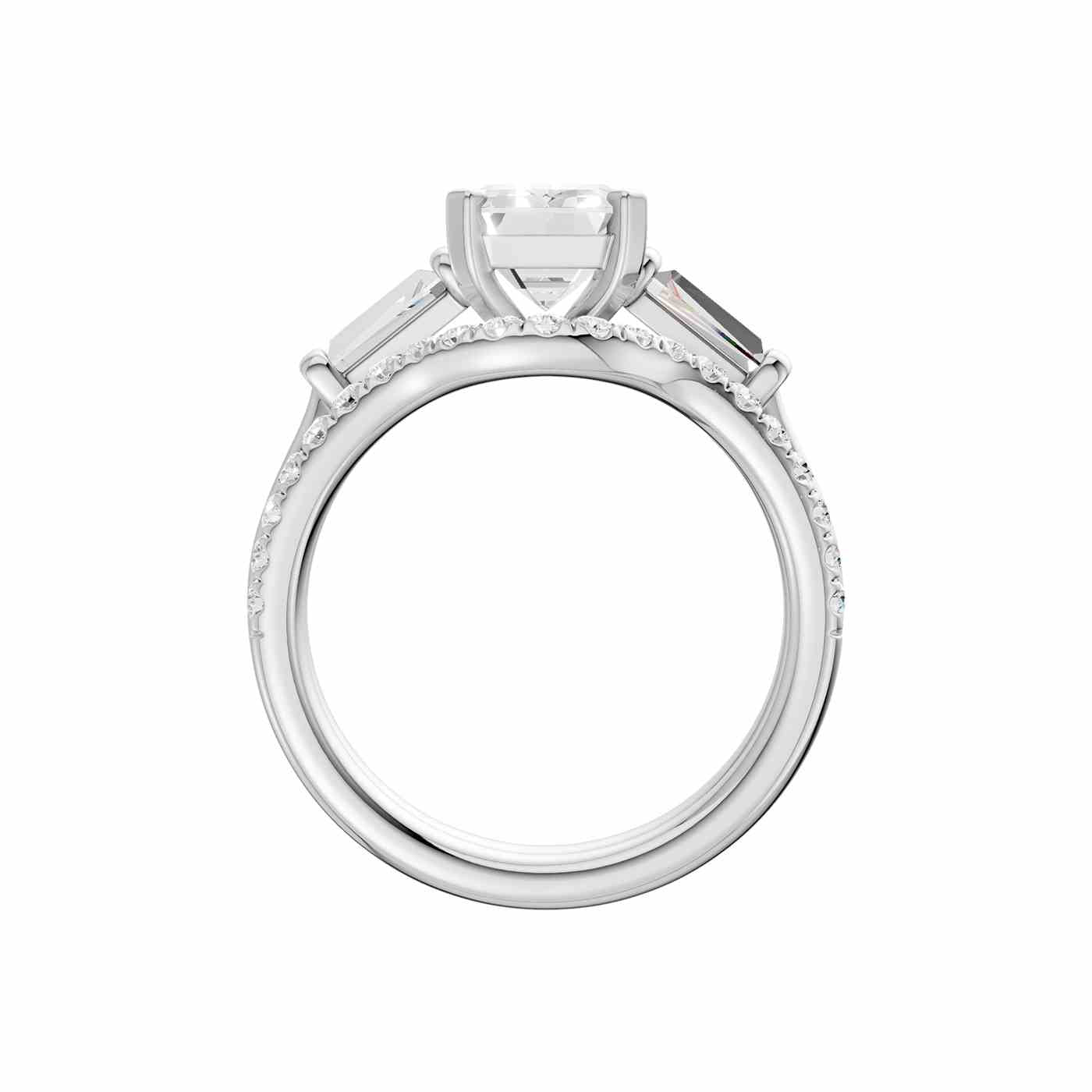 Radiévo Ring | Emerald Cut