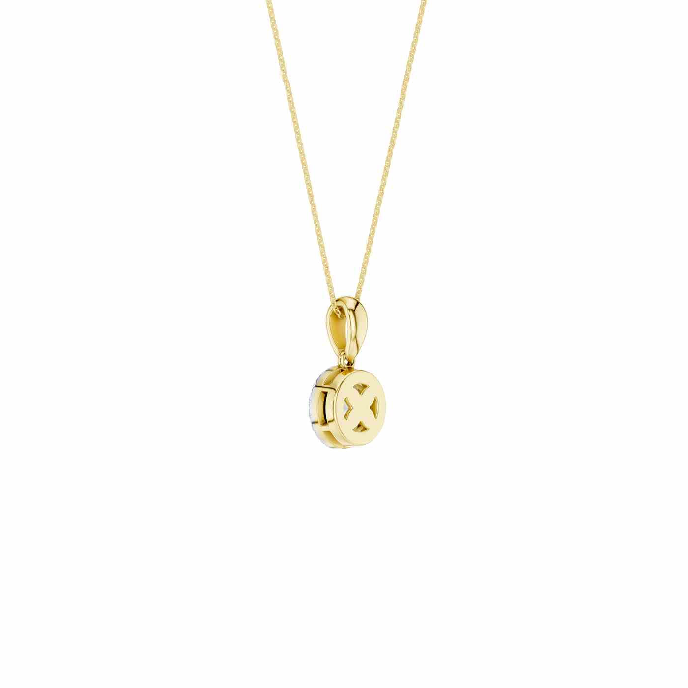Elysane Pendant | Round Cut