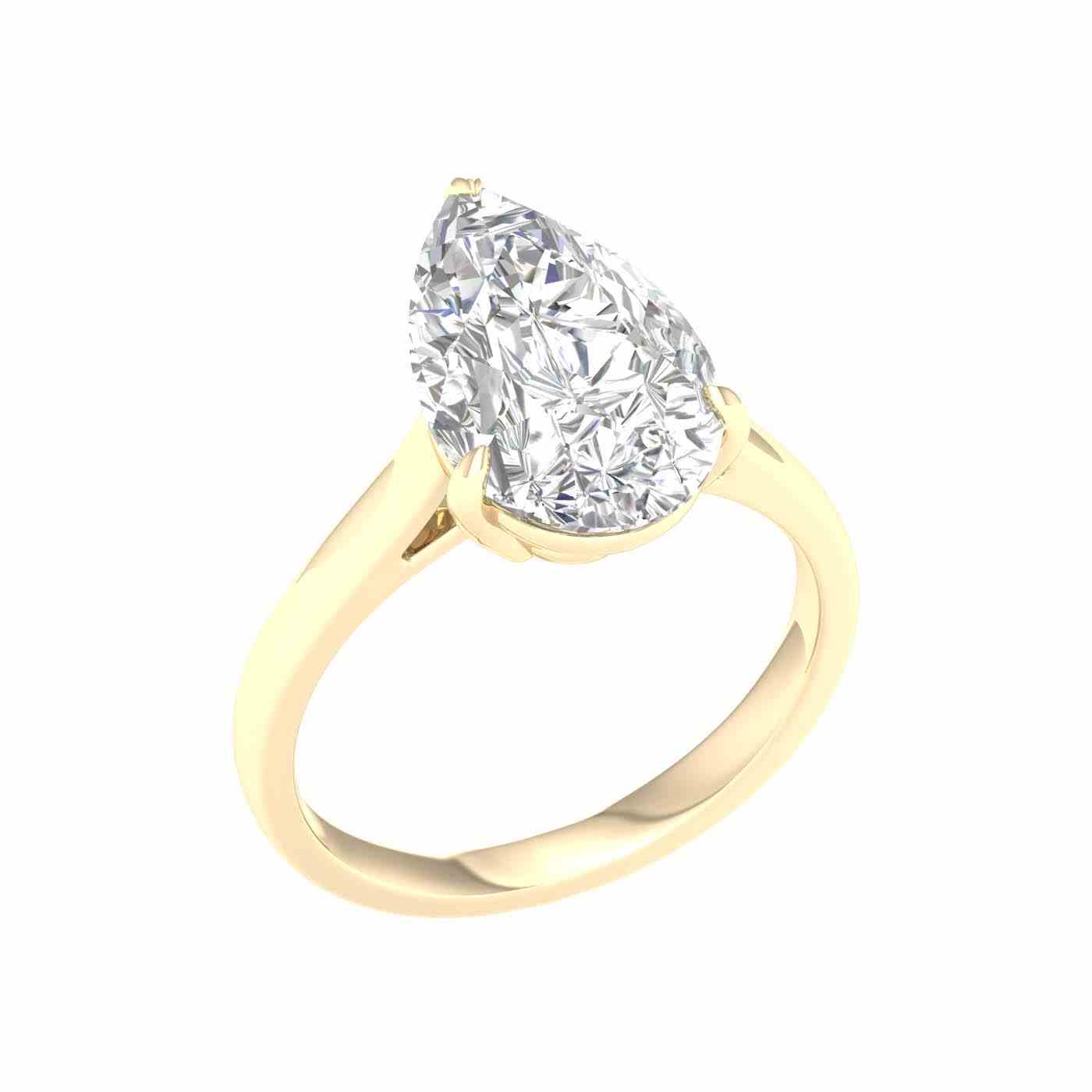 Aureza Ring | Pear Cut