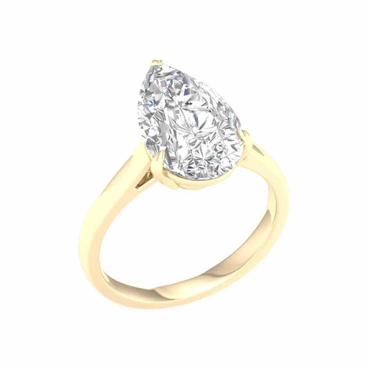 Aureza Ring | Pear Cut