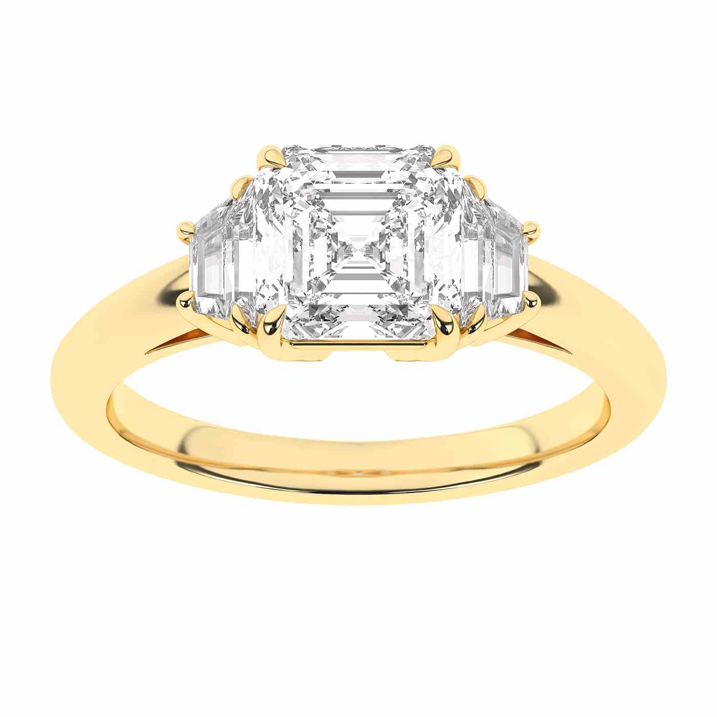 Radiara Ring | Asscher Cut
