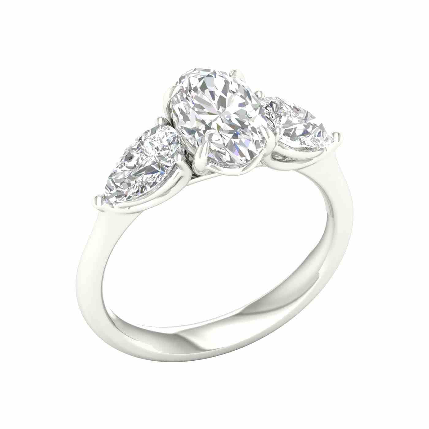 Nivara Ring | Oval Cut