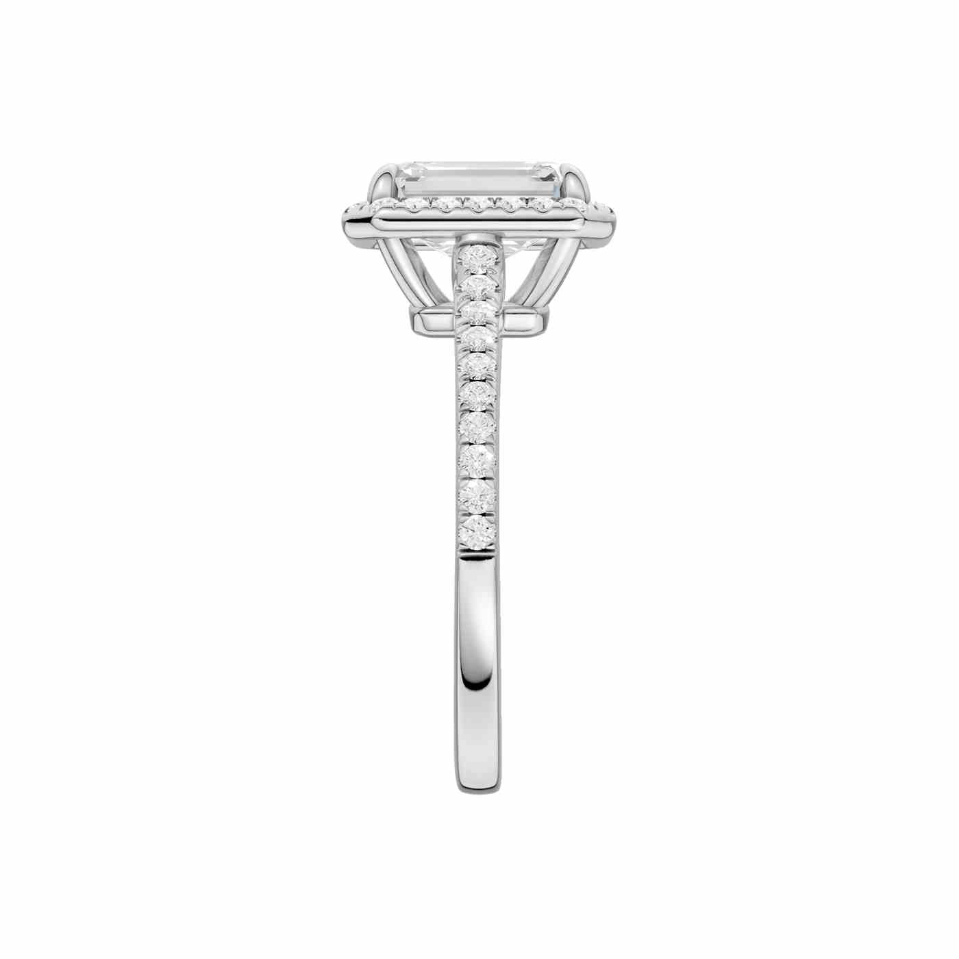 Astarra Ring | Emerald Cut