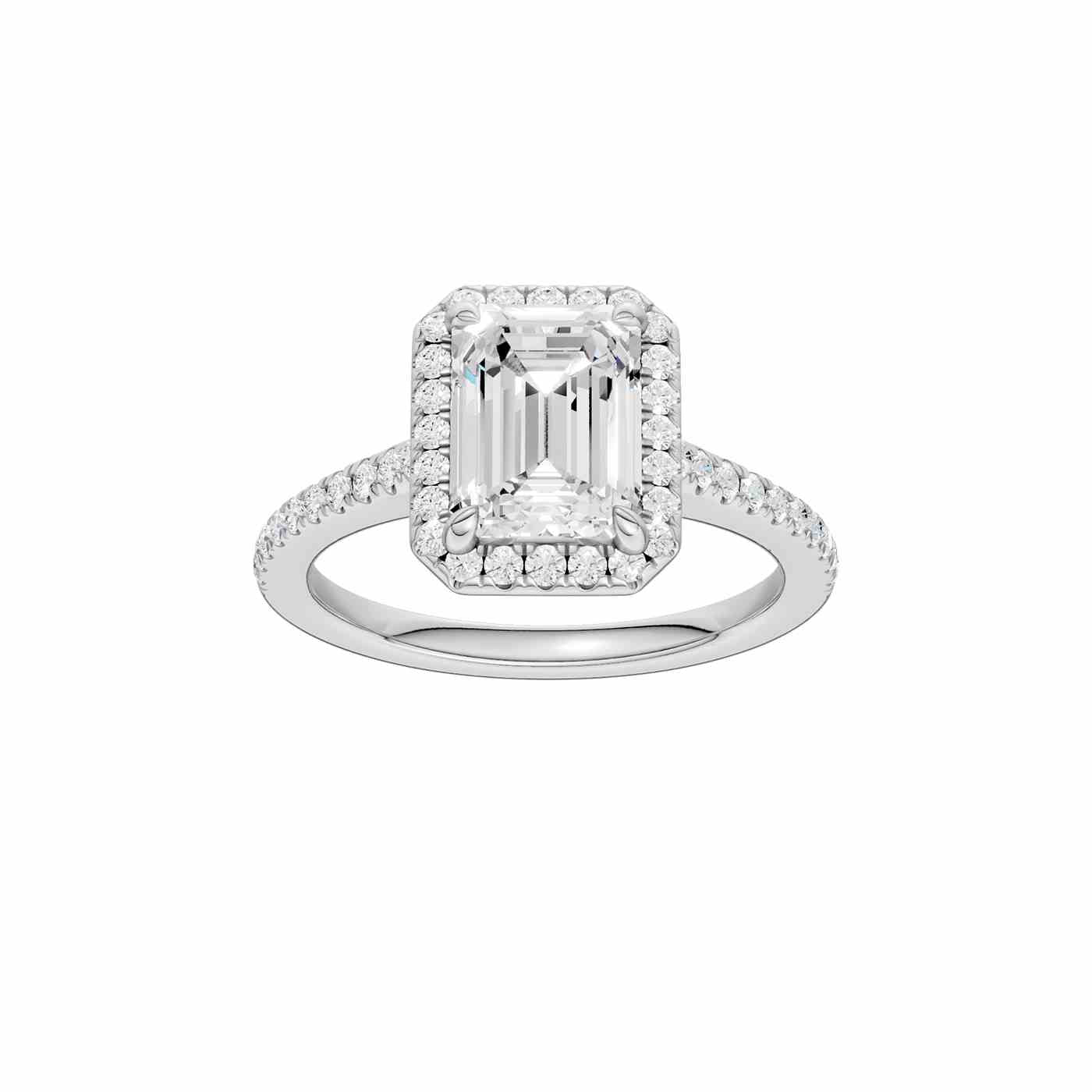Astarra Ring | Emerald Cut