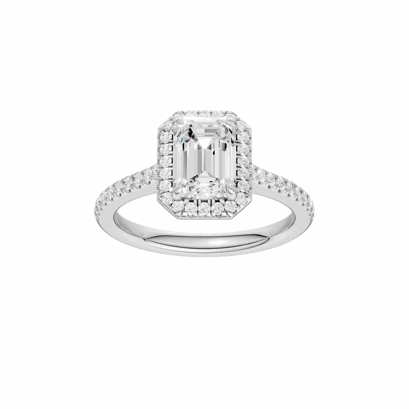 Astarra Ring | Emerald Cut
