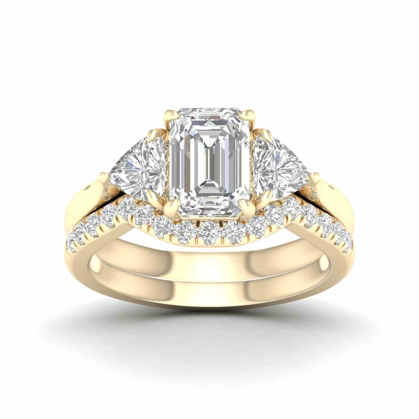 Radiance Ring | Emerald Cut