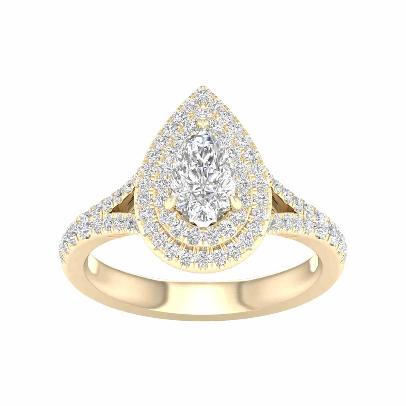 Auréline Ring | Pear Cut